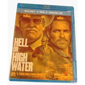 Hell or High Water Blu Ray DVD 2016 Digital HD 2 Disc Set